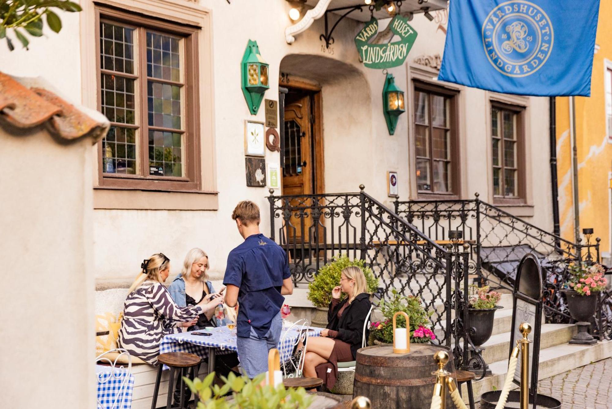 Vaerdshuset Lindgarden Otel Visby Dış mekan fotoğraf